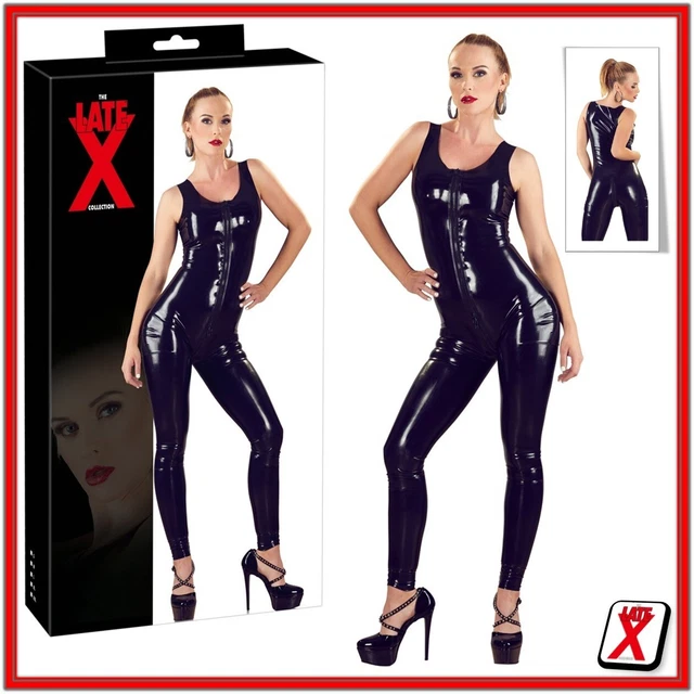 Lingerie Sexy Shop Body In Pelle Donna Sexy Seno Nudo - Ecopelle, Lingerie Erotica, Cavallo Aperto, Taglie S-5XL Body Ecopelle Sexy - Foto 9