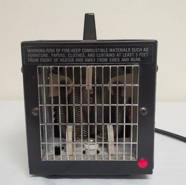 BIG HEAT SPACE Heater 1500/1200 Watt Model 6200 Tested Working $35.00 -  PicClick