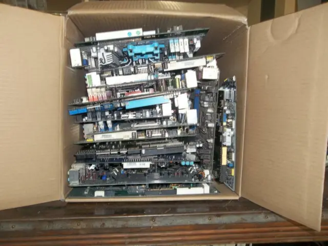 🖥️ 38lbs Computer Motherboards Scrap for Gold Recovery Boards P4-i5 Boards