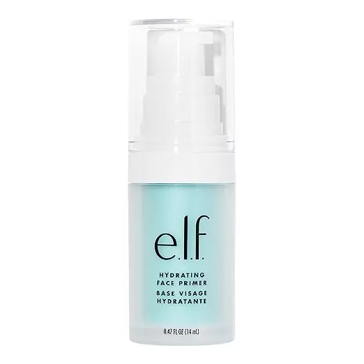 E.L.F. Primer hidratante facial para usar como base para maquillaje, base de