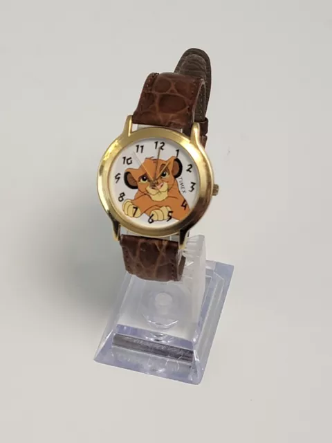 SARAH FROM LION King Quartz Watch by Disney Leather Croc Strap / New ...