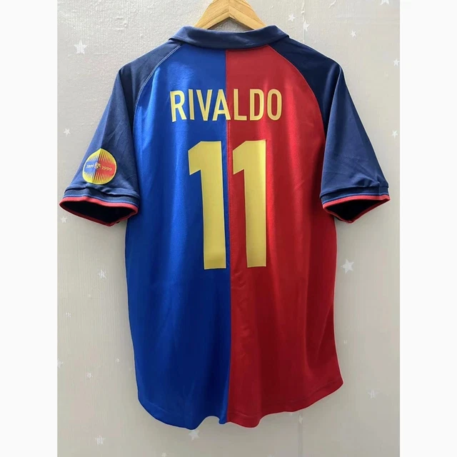 CAMISETA RIVALDO FC Barcelona Retro 1998/99 Centenario- Local #11