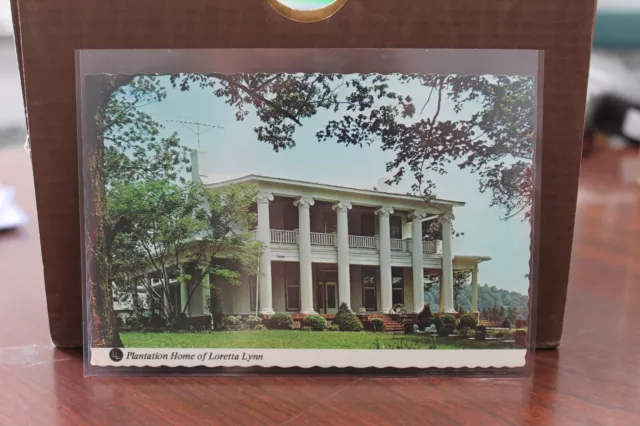 "Plantation Home of Loretta Lynn" Postcard