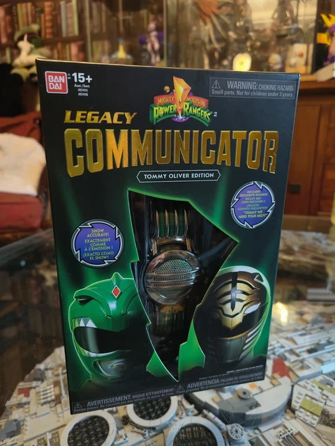 POWER RANGERS - Legacy Communicator, Tommy Oliver Edition Green & White ...