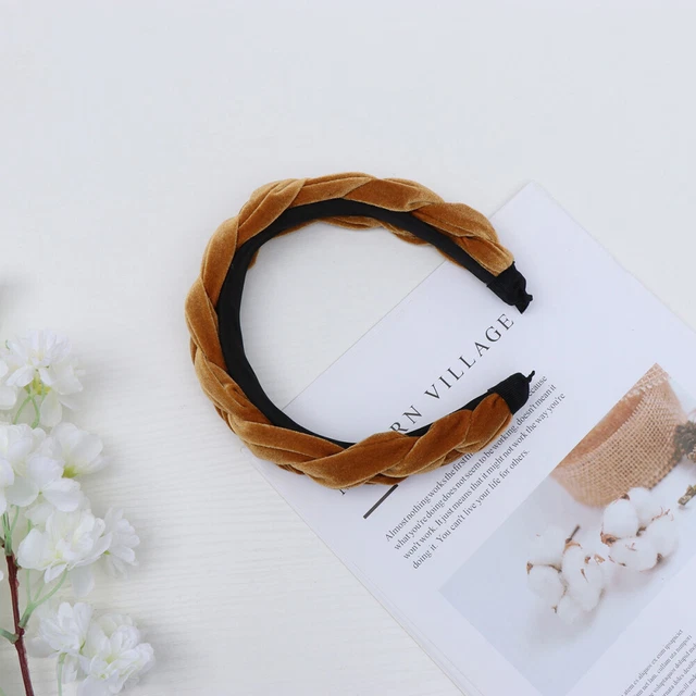 Breites Turban-Stirnband Stoffhaar Haarschmuck Für Damen Gepolstert