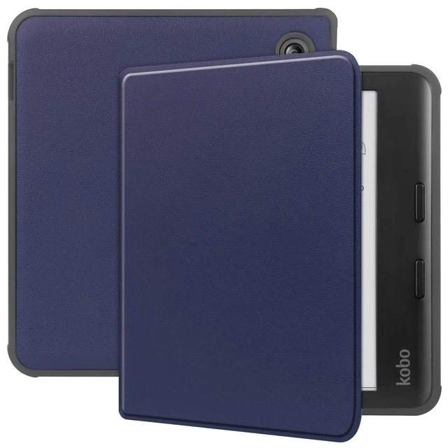Coque Kobo Libra Colour Étui Rabattable En Simili Cuir Pour Liseuse Kobo Libra 2 Protection Style Livre