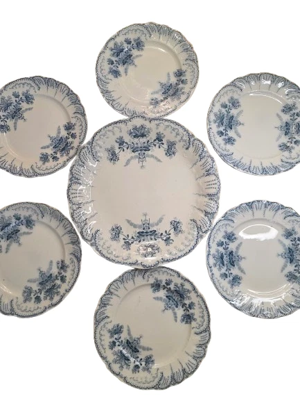 ASSIETTES ET PLAT St Amand et Hamage REGENCE EUR 125,50 - PicClick FR