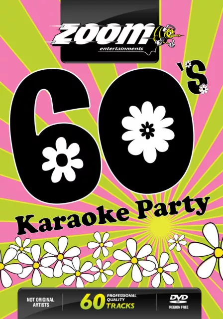 Zoom Karaoke Sixties 60's Karaoke Party DVD - 60 tracks on 2 DVDs