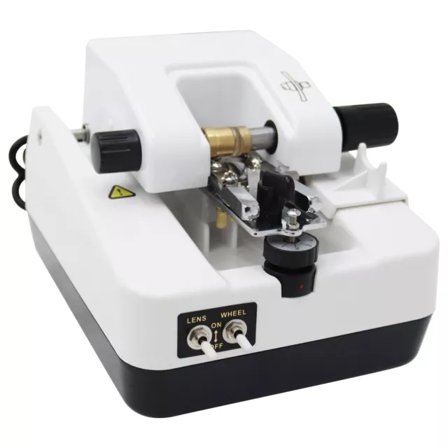 110V Optical Automatic Lens Groover Slotted Machine Angle Depth Adjustable 30W