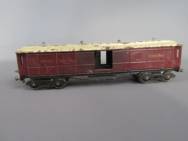 TRAINS JEP O VOITURE LITS CIWL SLEEPING CAR 1953 TÔLE Lg 29cm BON ÉTAT