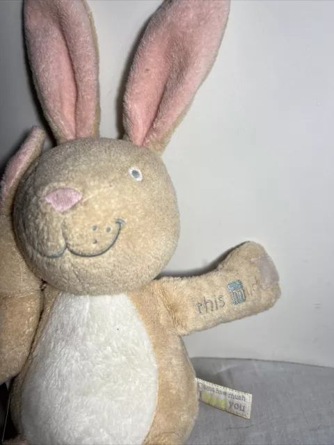 Marks and Spencer Guess How Much I Love You Bunny Rabbit Plush Toy Musical 17" 2