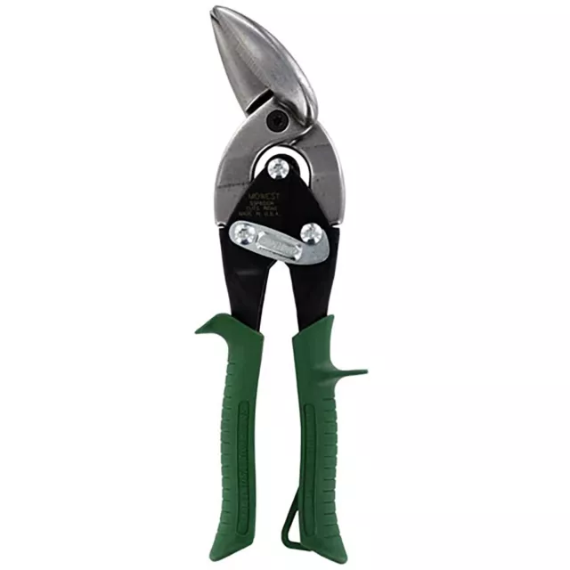 MIDWEST Aviation Snip - Right Cut Offset Stainless Steel Cutting Shears with ...