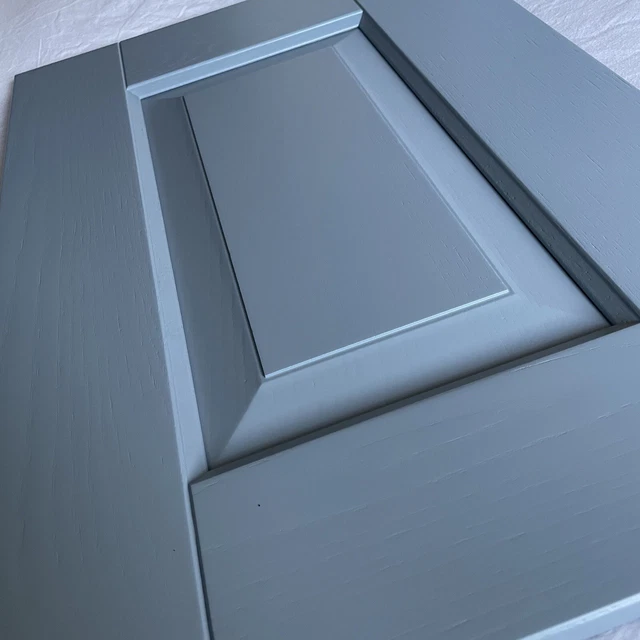 Unidades de repuesto para puerta de repuesto de cocina suave pintada azul mate
