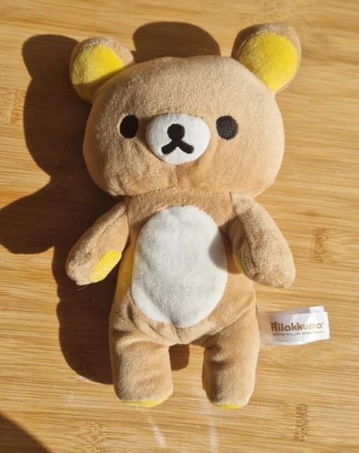 RILAKKUMA PLUSH 8& Bear With Back Zipper Pocket Pouch £8.96 PicClick UK