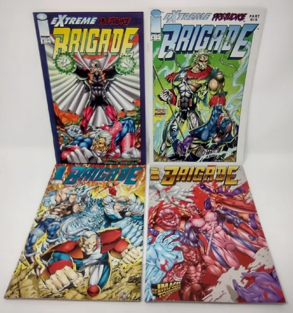 Brigade Volume 1 Issues 8 9 10 25 Image Comics 1994 First Printing