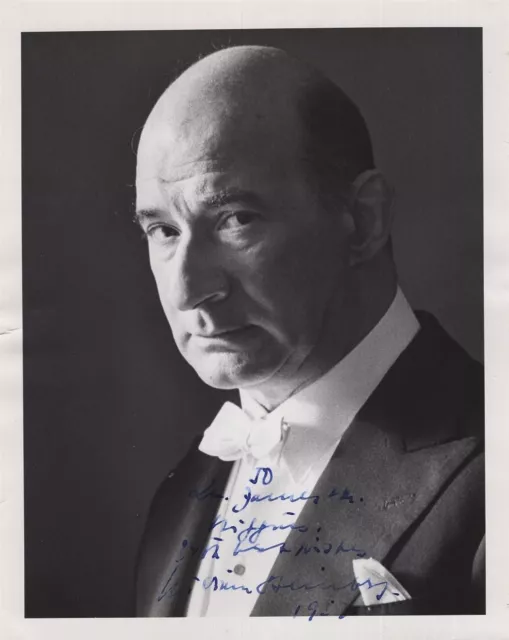 William Steinberg- Signed Vintage Photograph (Conductor)