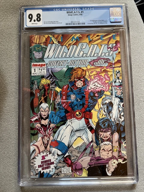 Image Wildcats CGC 9.8 1st Wildc.a.t.s Covert Action Teams Jim Lee #1