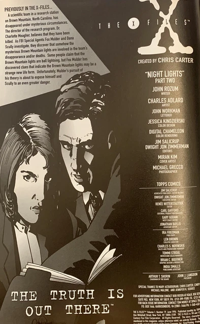 The X-Files Volume 1 #19 by Topps Comics 2