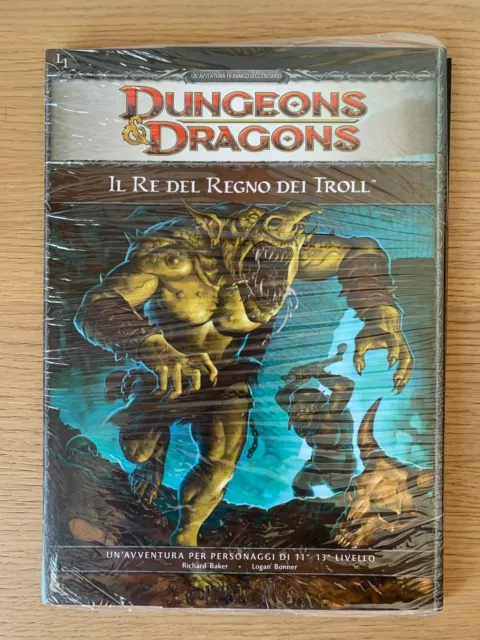 GIOCO di RUOLO -Dungeons & Dragons SIGILLATO / il Re del Regno dei Troll -TWENTY