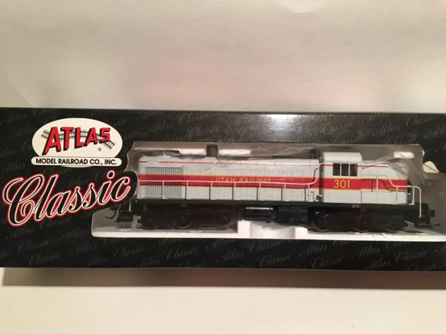 HO Atlas Classic Utah Railway ALCO RSD 4/5 Powered Diesel Locomotive #301