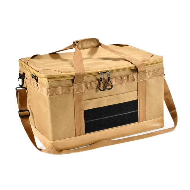 Camping Geschirr-Tasche / Besteck-Organizer - Aufbewahrungstasche Aus Oxford-Stoff, 36x22.5cm (grau)