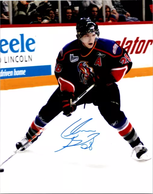 Claude Giroux Autographed Ottawa Senators 8x10 Gatineau Olympiques QMJHL Photo