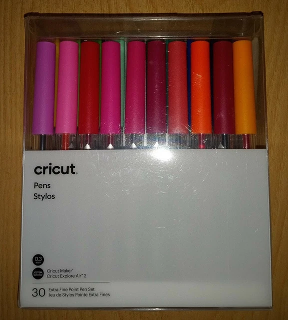 NEW CRICUT ULTIMATE Extra Fine Point Pen Set (30 ct) 0.3mm 2008025