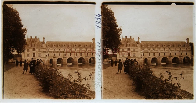 Castillo de Chenonceau Estéreo Aficionado Placa De Vaso Pos. 1934