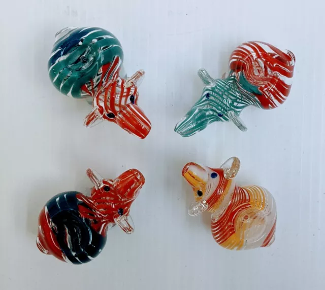 Elephant Glass Pipe 3 Inch Assorted Colors/Designs
