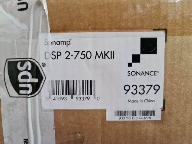 Sonance SONAMP DSP 2-750 MkII 2-Kanal Verstärker - UR 3