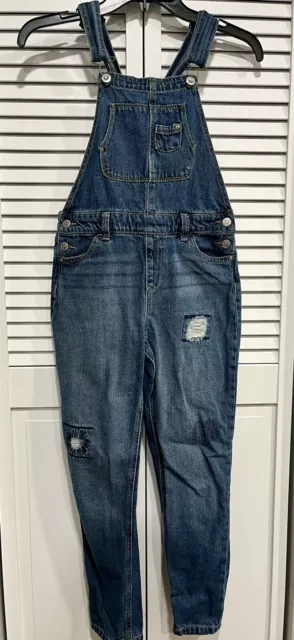 Jordache Girls Denim Overalls Sz 10/12