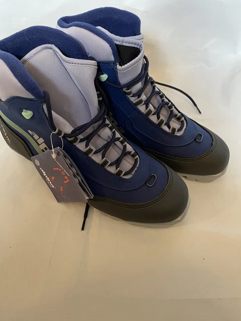 New Alpina TR1SL Cross Country Boots size EUR 41( Mens 8 Wom 9) Royal Blue Grey
