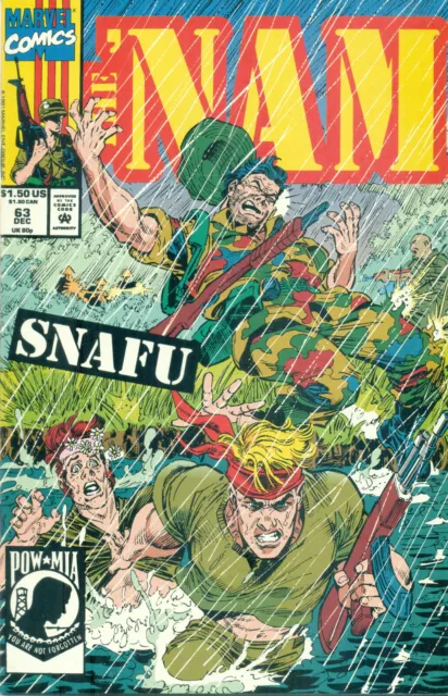 The Nam #63 By Chuck Dixon Wayne Vansant Vietnam War POW MIA Marvel NM/M 1991