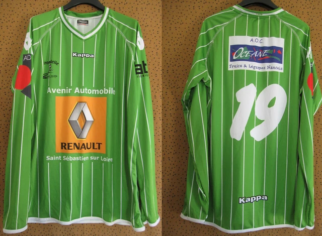 Maillot De Gardien Kappa Porato AS Monaco 1998/99 - Porté En Match, Taille XL, Vintage