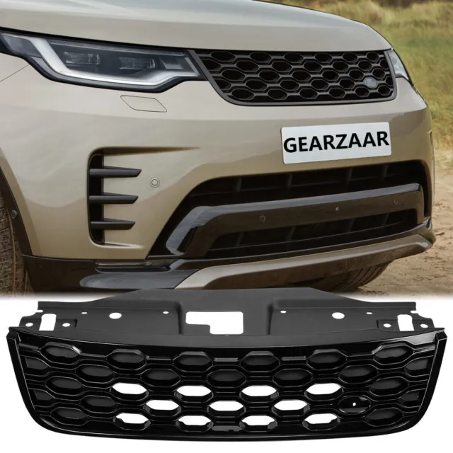 Gloss Black Front Bumper Dynamic Grille for LAND ROVER DISCOVERY 5 L462 2021-23