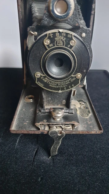 Ancien appareil photo Kodak n°1 Pocket à soufflet Rochester USA Eastman Kodak