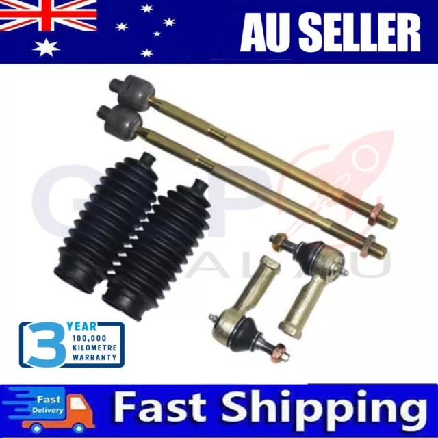 For Ford Falcon BA,BF Power Steering Rack Ends + Tie Rod End Kits 6PCS 2