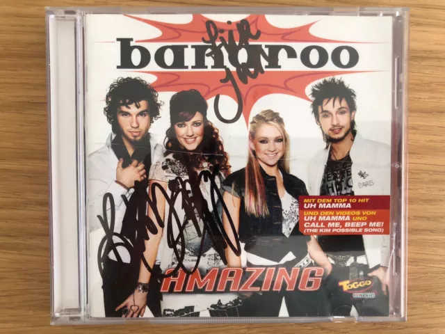 Banaroo - Amazing (CD, Toggo Music, Super RTL, BMG, 2006, signiert)