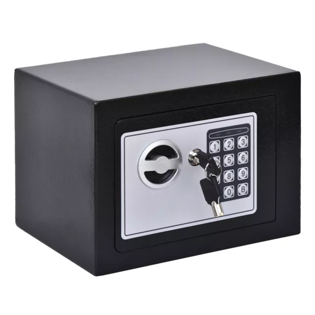 Small Steel Digital Electronic Safe Box Wall Mount Security Case Cabinet Keypad