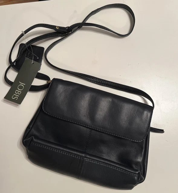 JOBIS SOFT BUTTER Leather Backpack Grab Shoulder Bag Multi Use Navy Pre Loved 26.91 PicClick UK