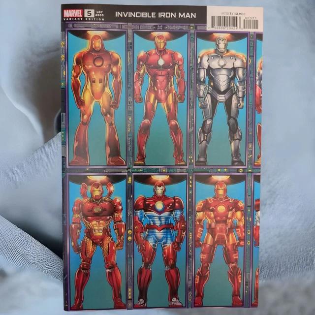 Invincible Iron Man #5 Layton Connecting Variant 2023