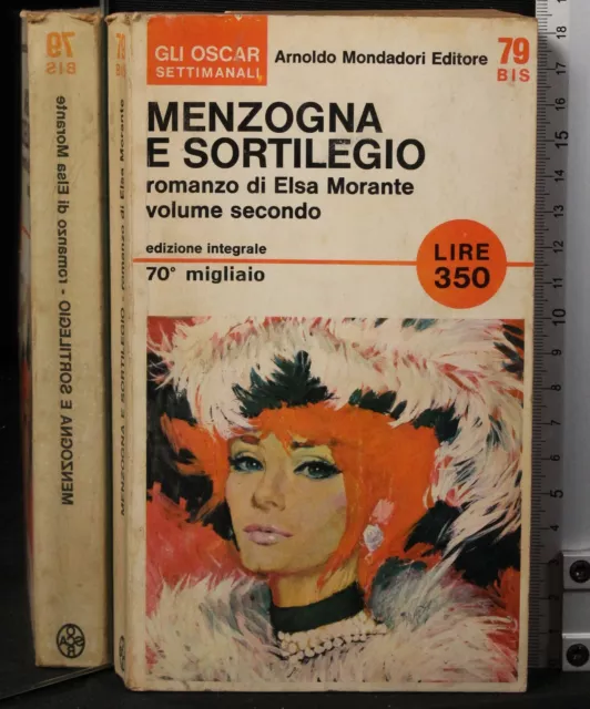 LIBRO: Menzogna e sortilegio di Elsa Morante (Autore) Einaudi, 1975