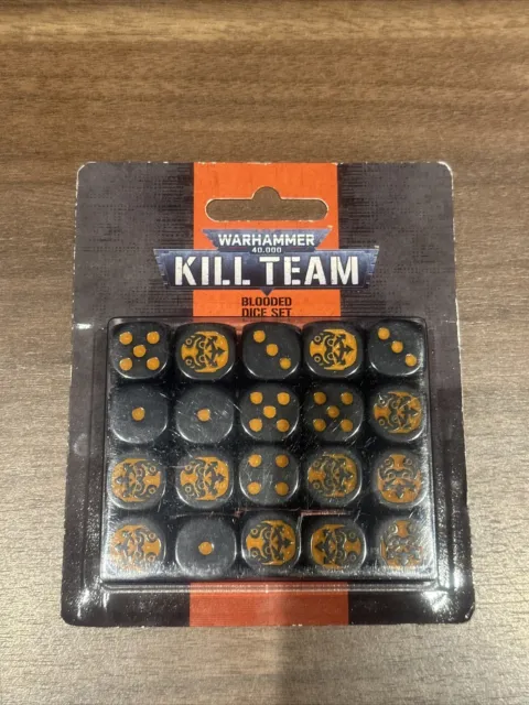 Blooded Dice Set - Kill Team - Warhammer 40k - Brand New