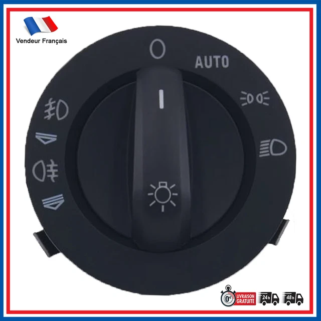 Bouton Rotatif Chromé MMI Menu Pour Audi A6 C6 / A7 - Réf. 4F0919069 - Neuf