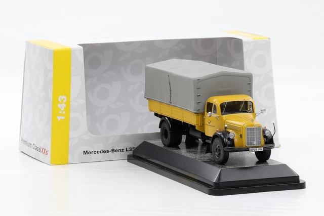 Premium ClassiXXs 1/43 – Fourgon Mercedes LP608 1970 Couleur Jägermeister (Réf. 12501)
