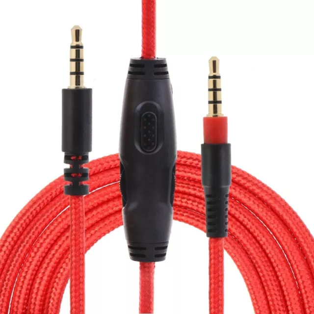 Cables with Control & Inline Mute Function forKingston HyperXCloud