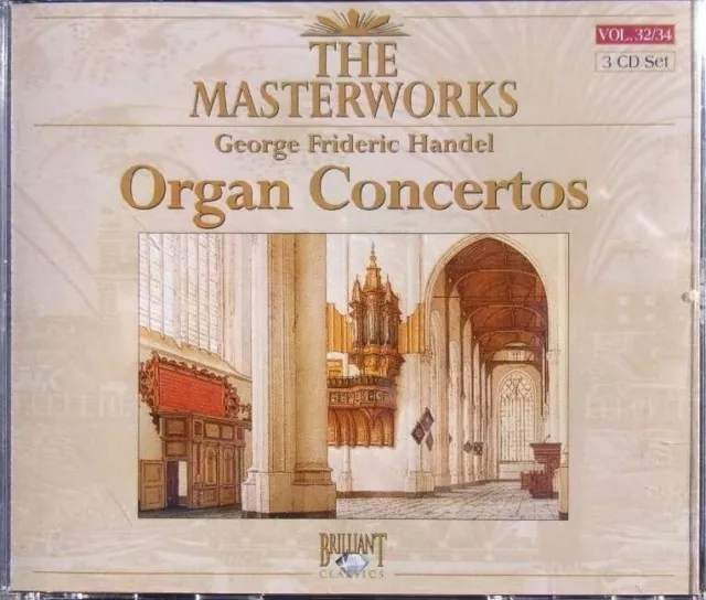 ██ ORGEL ║ GEORG FRIEDRICH HÄNDEL (*1685) ║ The Complete organ Concertos ║ 3CD