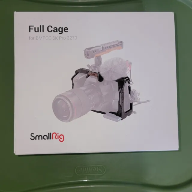 Jaula completa SmallRig para cámara profesional BMPCC 6K nueva en caja