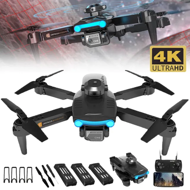 RC Drone Selfie Camera 4K HD Dual Camera RC Quadcopter Foldable Aircraft 3D Flip