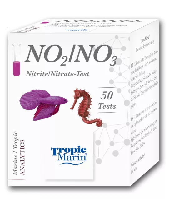 Tropic Marin NO2/NO3-Test Kit zur Bestimmung der Nitrit- & Nitrat- Konzentration